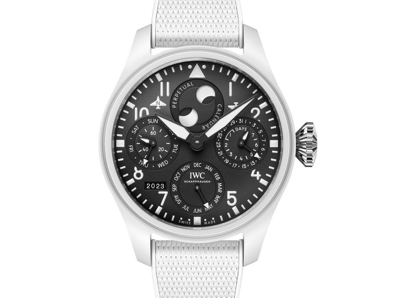 Replica IWC Big Pilot Calendario Perpetuo Top Gun Lake Tahoe