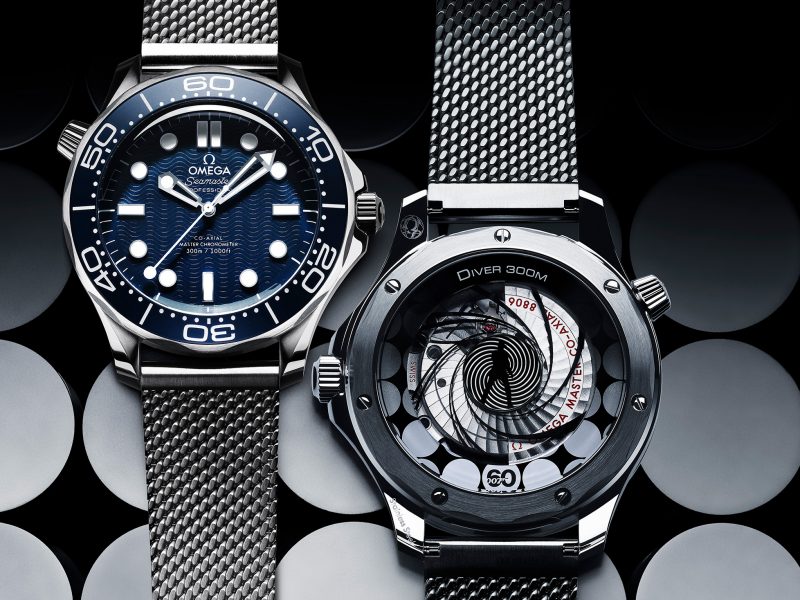 Nuovo Orologio Falso Di Lusso In Acciaio Omega James Bond Seamaster